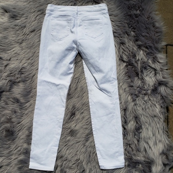 J. Crew Skinny Stretch Jeans White sz 27/28 - Picture 3 of 5